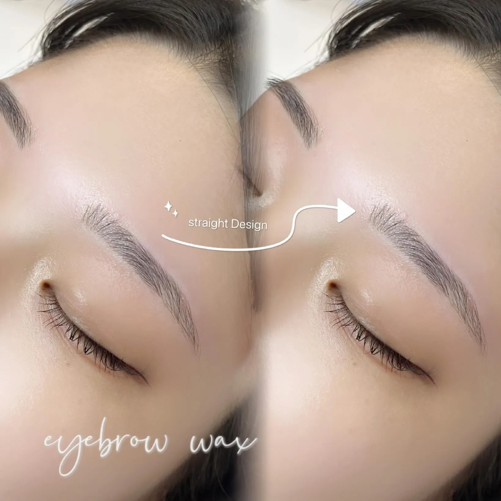Eyebrow wax😌